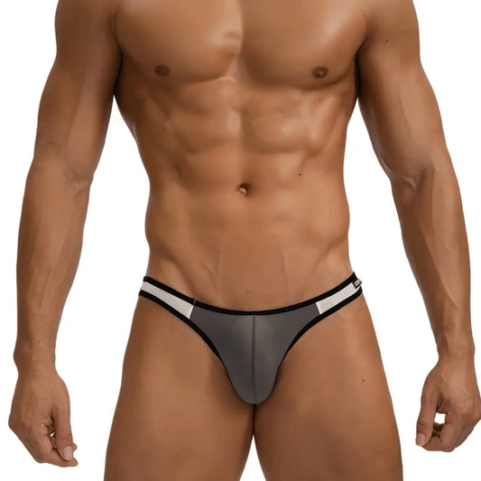 Pack de 6 Slips Masculins IceSilk – Confort Respirant & Sensualité Minimaliste