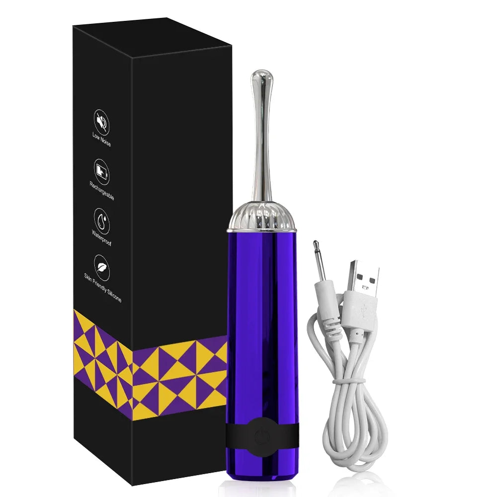 Mini Wand Vibrant - Stimulateur Clitoridien Haute Précision - Compact et Puissant