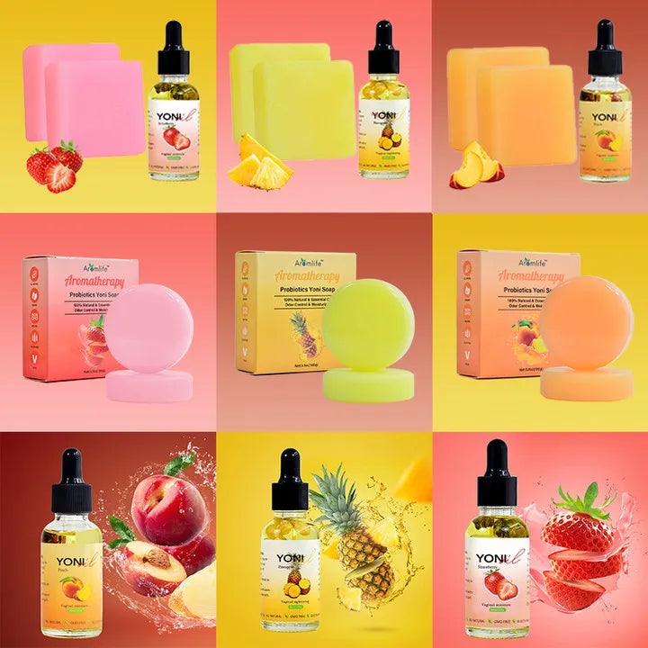 Yoni Soap & Huile Intime - Soin Complet Délicatesse & Équilibre