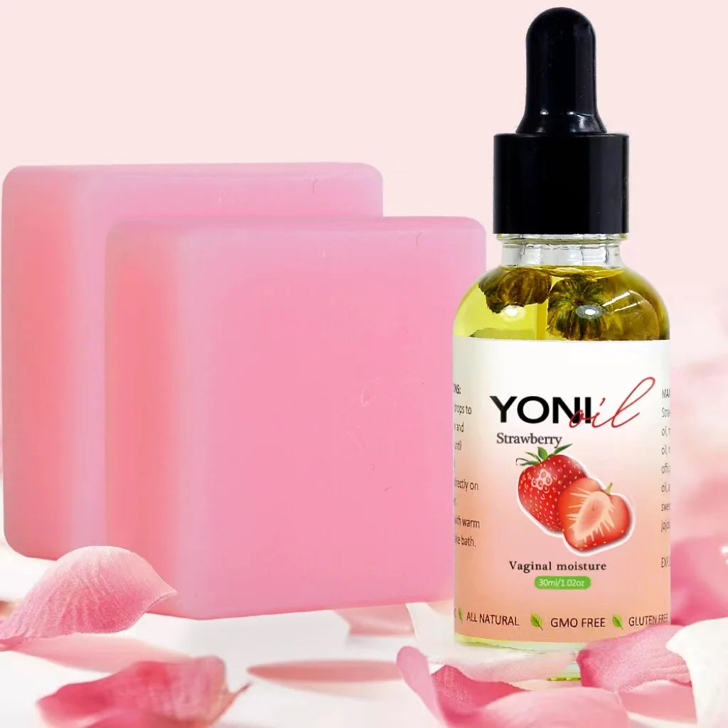 Yoni Soap & Huile Intime - Soin Complet Délicatesse & Équilibre
