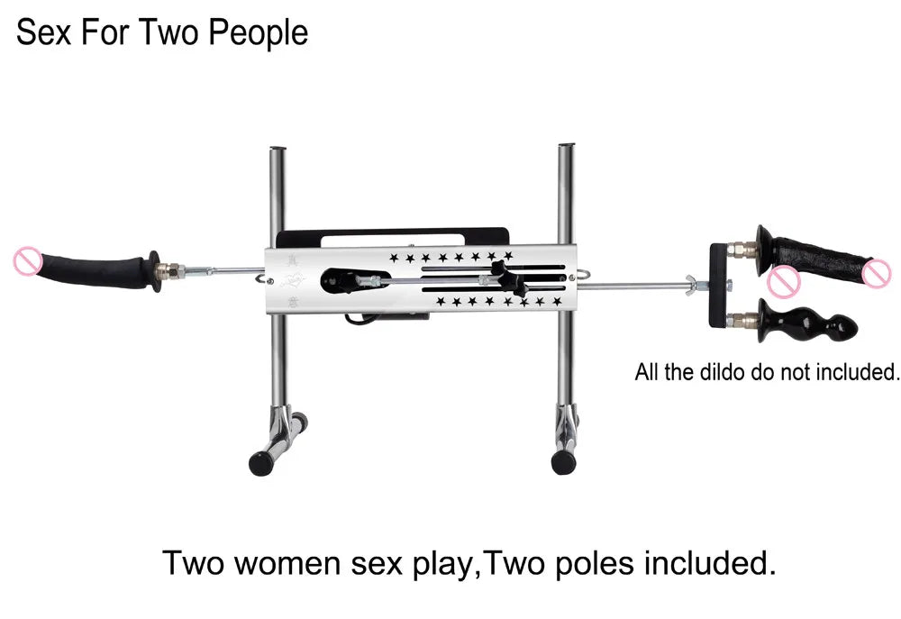 Sex Machine Automatique – Poussée Réglable de 3 à 15 cm! Puissance. Précision. Plaisir sur mesure.