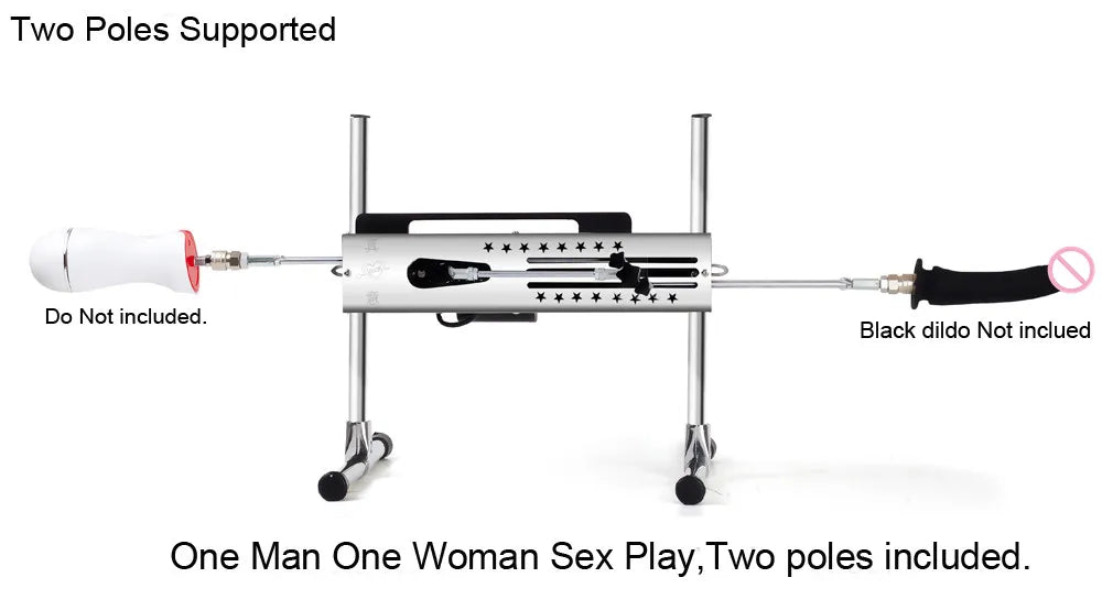 Sex Machine Automatique – Poussée Réglable de 3 à 15 cm! Puissance. Précision. Plaisir sur mesure.