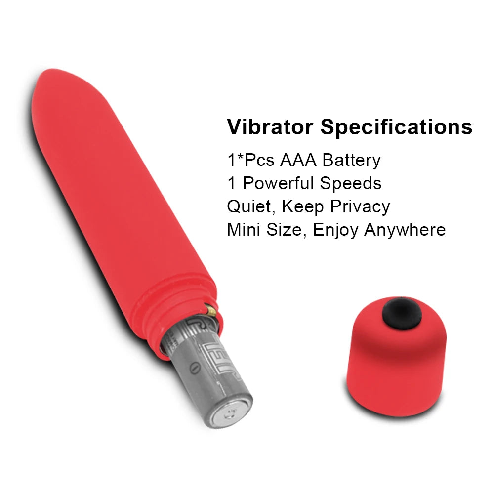 Kit Anal & Vibro 2 en 1 – Plugs anaux en silicone + mini bullet vibrant 10 vitesses