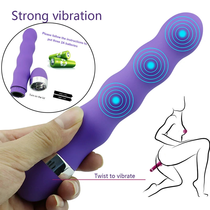 Vibrateur Vague G-Spot & Clito – Silicone Souple Multi-vitesses | Stimulateur Intime Pour Femme – Masturbateur Solo ou Jeux de Couple