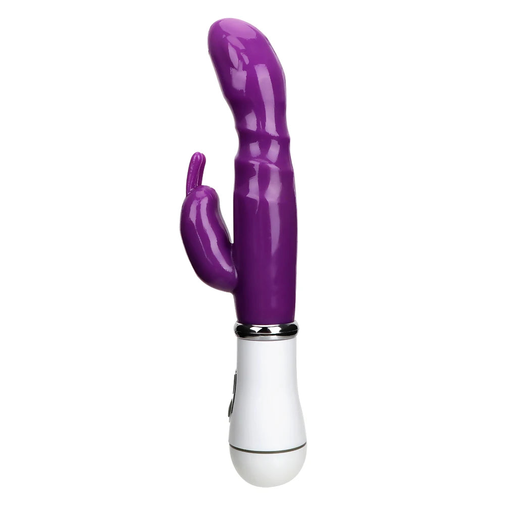 Vibromasseur Rabbit 21 cm – Stimulation Duo Clitoris & Point G! Un orgasme sur commande.