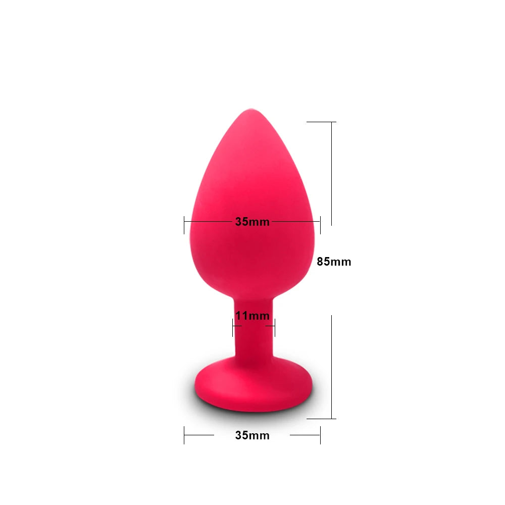 Kit Anal & Vibro 2 en 1 – Plugs anaux en silicone + mini bullet vibrant 10 vitesses