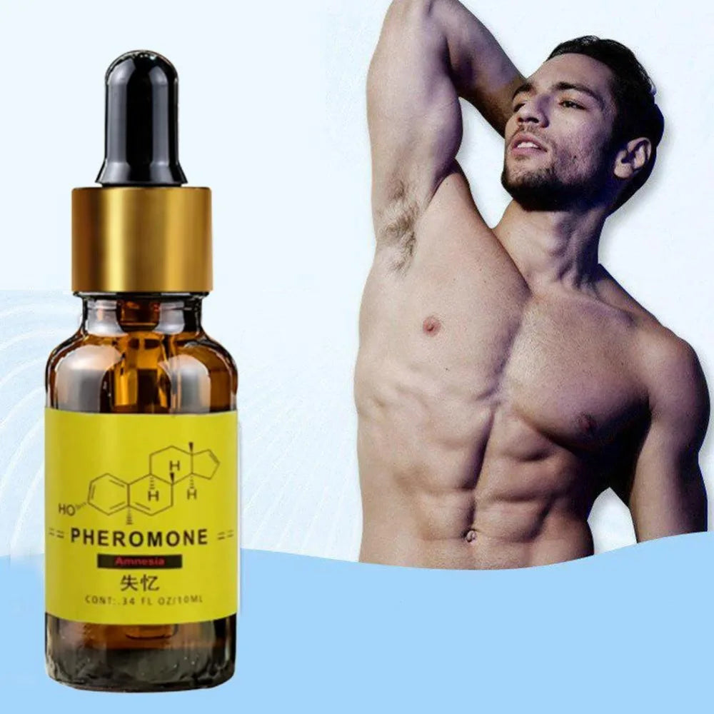 Pheromone Perfume Oil Homme – Élixir d’Attirance à l’Androsténone – 10ml