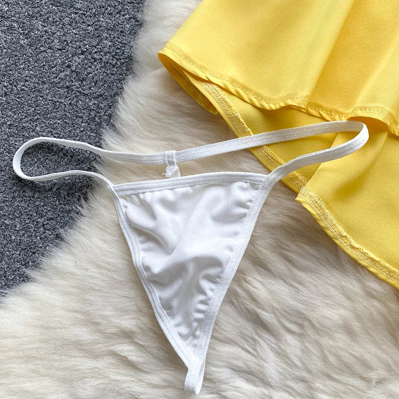 Robe Nuisette Cosplay "Princesse Défendue" – Déguisement Sexy à Épaules Dénudées, Style Blanche-Neige