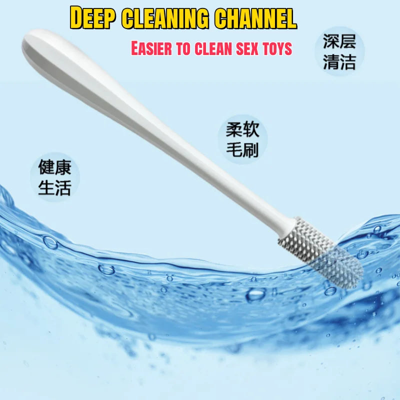 Brosse de Nettoyage en Silicone Réutilisable pour Sextoys – Entretien Profond