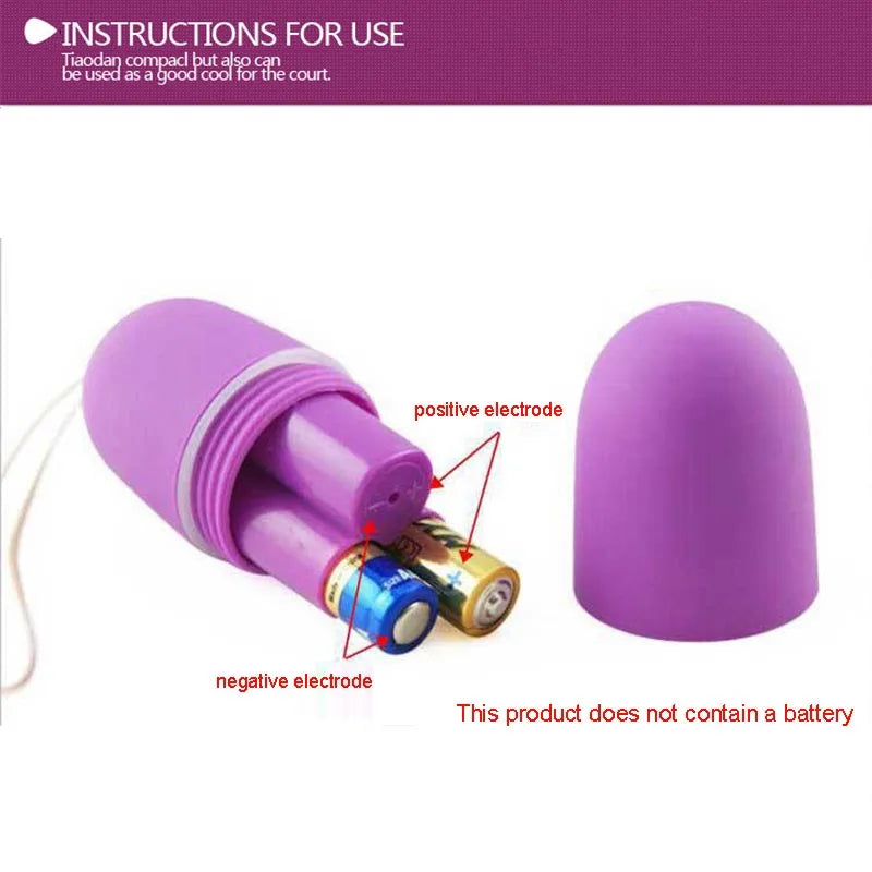 Vibro-Œuf Sans Fil 20 Vitesses – Plaisir Télécommandé & Discrétion Absolue