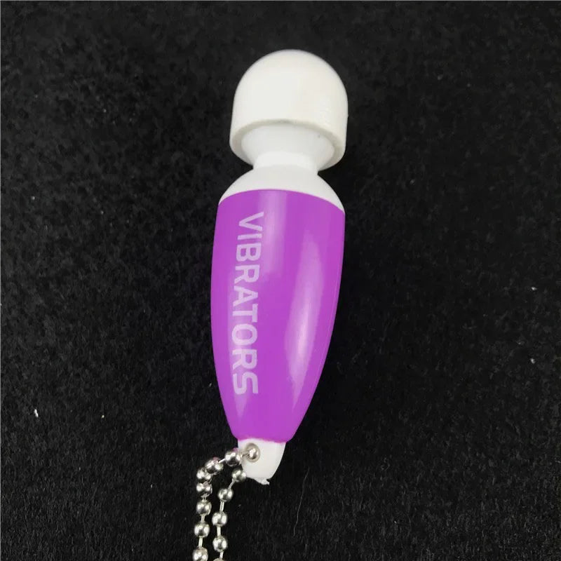 Mini Vibromasseur Secret de Poche - Format Porte-Clé Discret avec Vibration Puissante