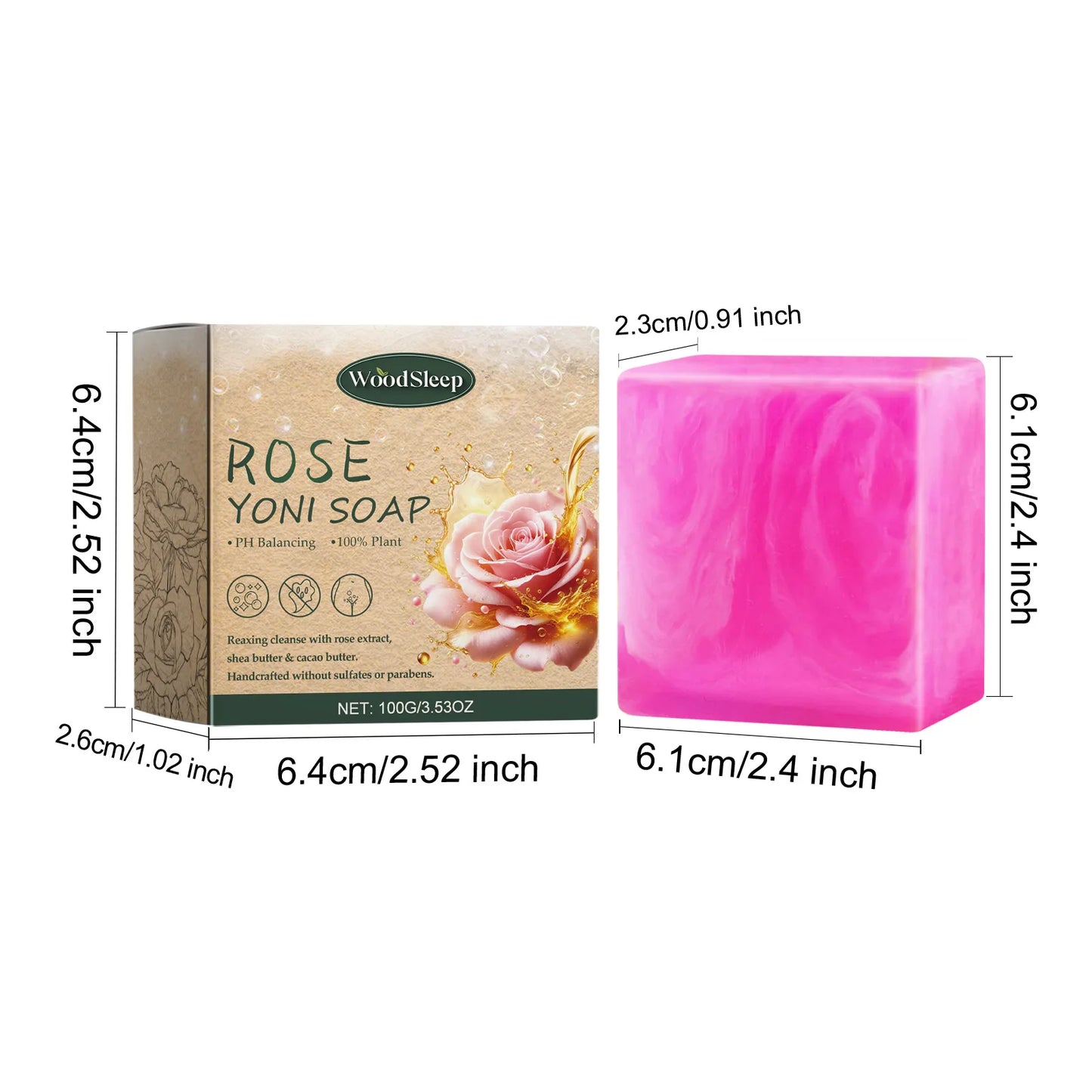 Yoni Soap Intime - Raffermissant, Apaisant & Sensation Pure