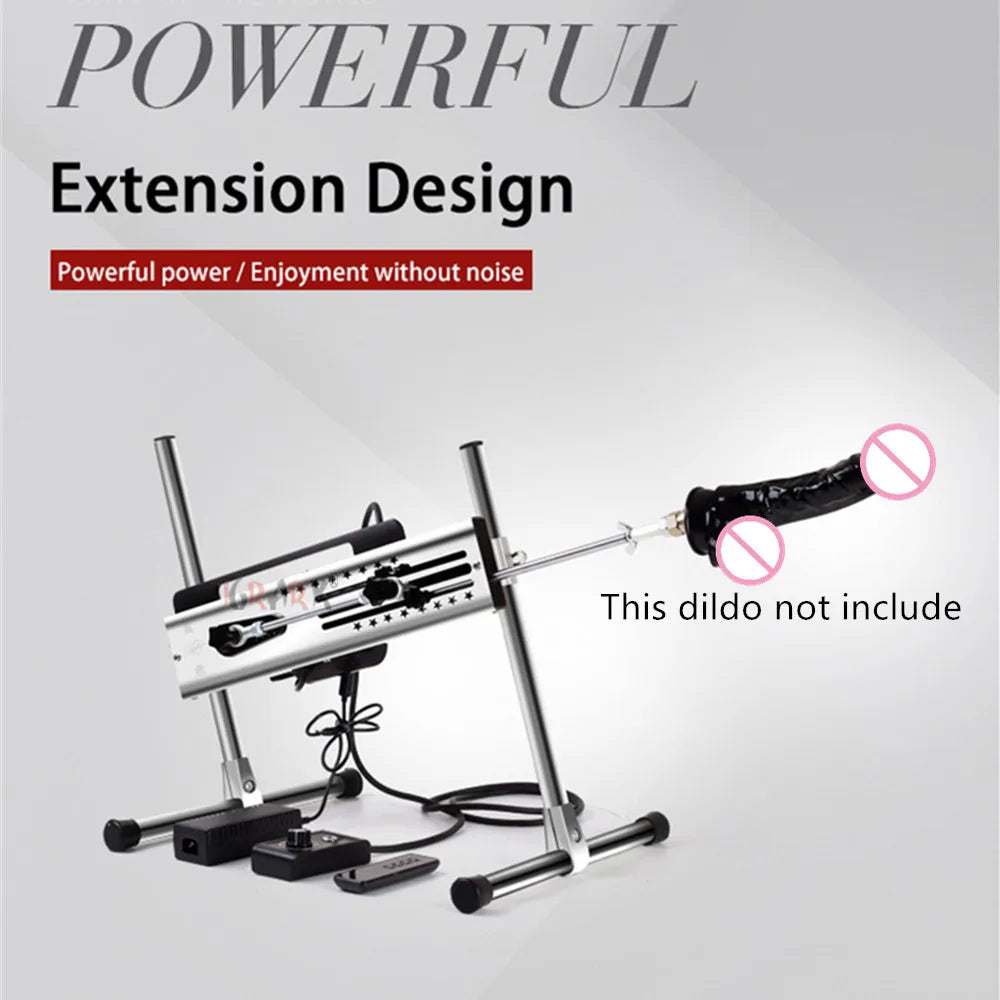 Sex Machine Automatique – Poussée Réglable de 3 à 15 cm! Puissance. Précision. Plaisir sur mesure.