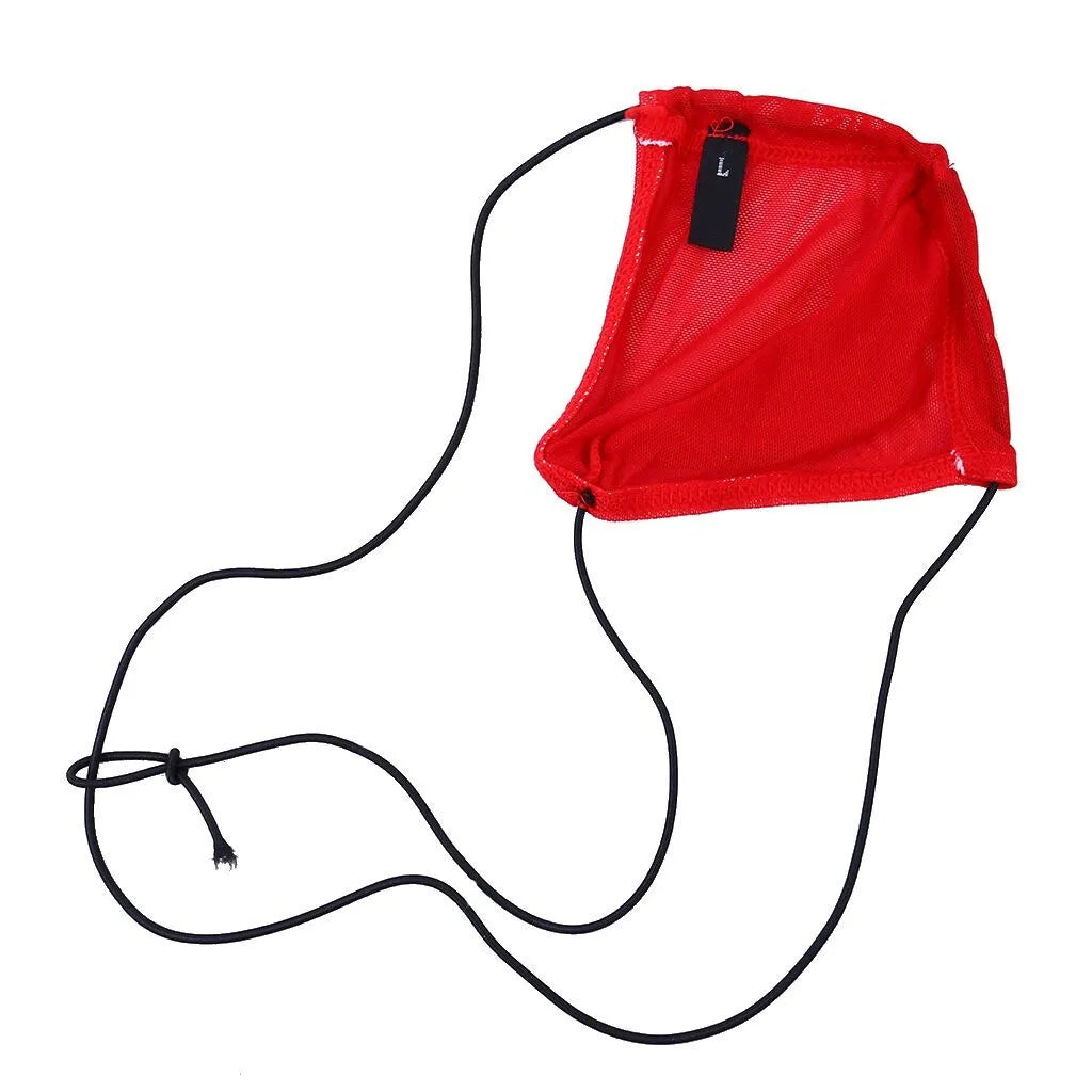 Mini String "NudeSkin" – Lingerie Masculine Ultralégère en Maille Transparente