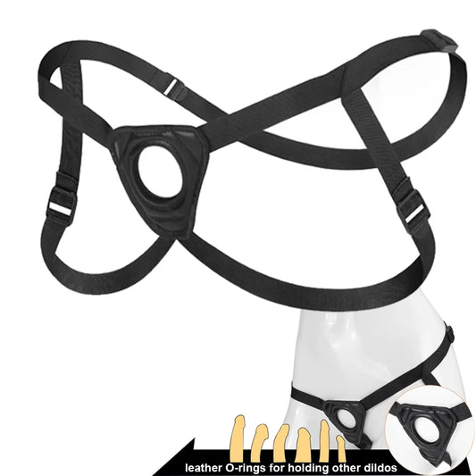 Harnais Strap-On Réglable – Universel & Confort Premium – Compatible Dildos (Ø ≤ 3,2 cm)