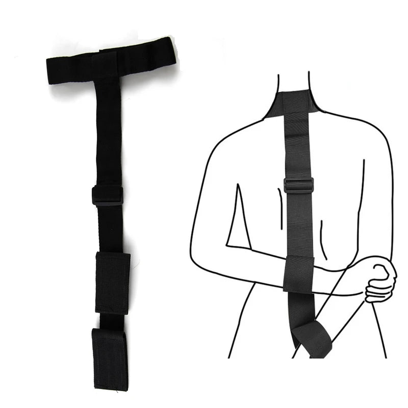 Harnais de Retenue BDSM avec Menottes – Accessoire Érotique pour Jeux de Soumission en Couple