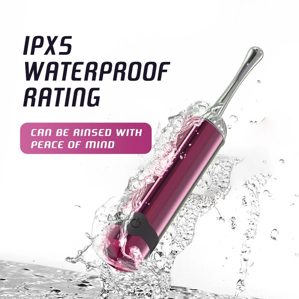 Mini Wand Vibrant - Stimulateur Clitoridien Haute Précision - Compact et Puissant