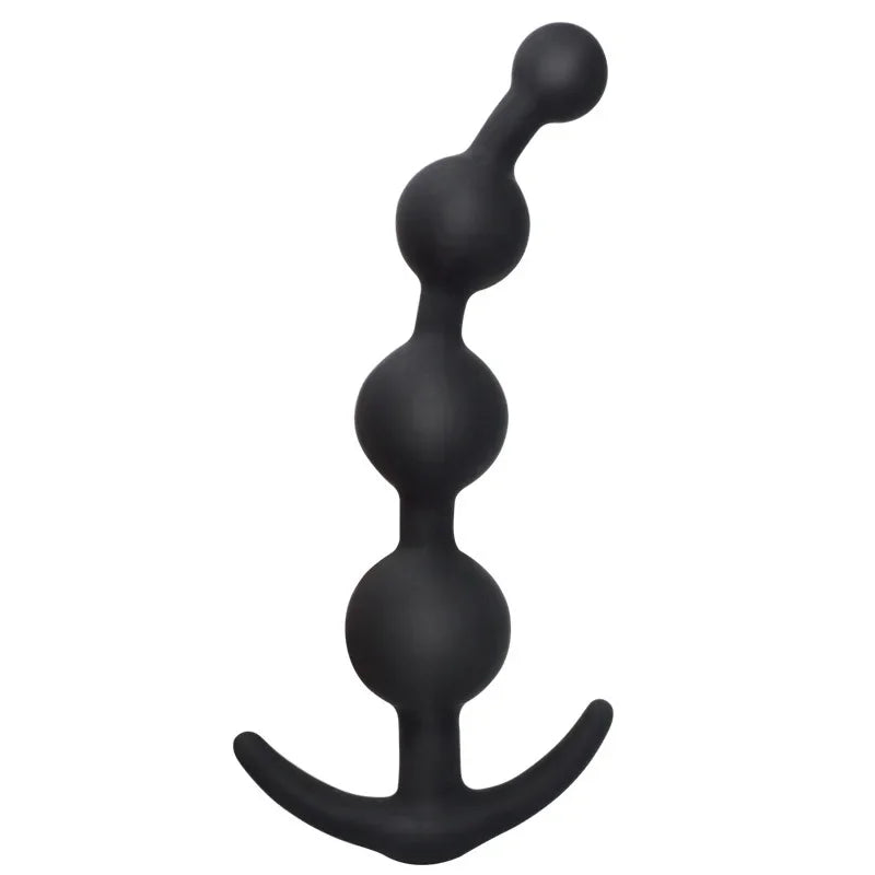 Chaîne Anale Silicone Médical – Perles Progressives Stimulantes G-Spot & Prostate | Plug Souple et Sécurisé pour Jeux Intimes Solo ou Duo