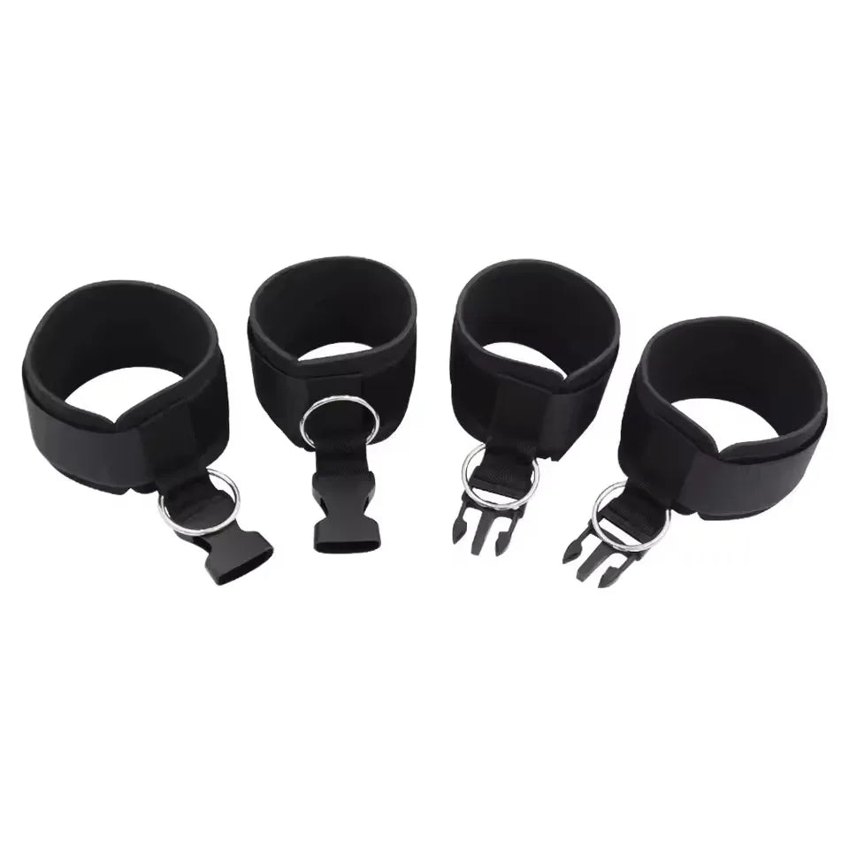 Menottes de Jeu Érotique – Accessoire SM Réglable pour Couples | Confort & Résistance