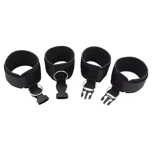 Menottes de Jeu Érotique – Accessoire SM Réglable pour Couples | Confort & Résistance