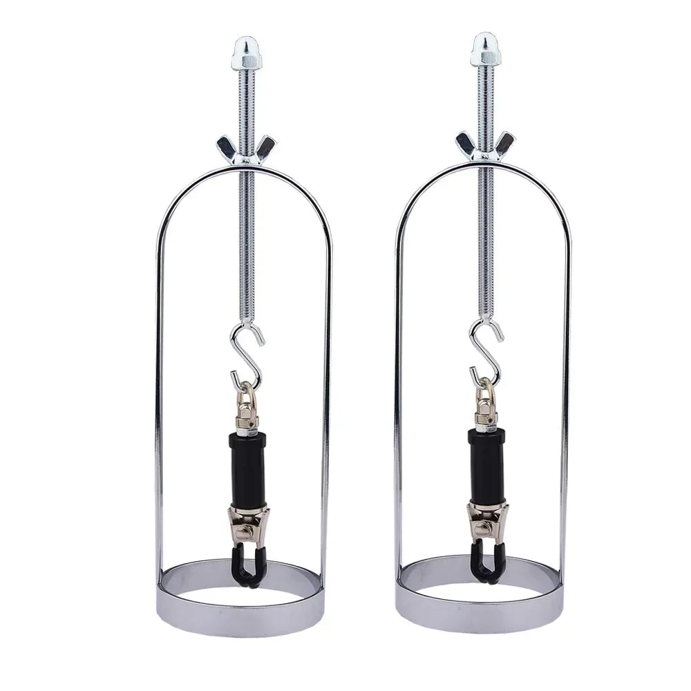 Pinces à Tétons Métalliques – Cage de Stimulation NippleGrip
Du frisson contrôlé à la montée du désir.