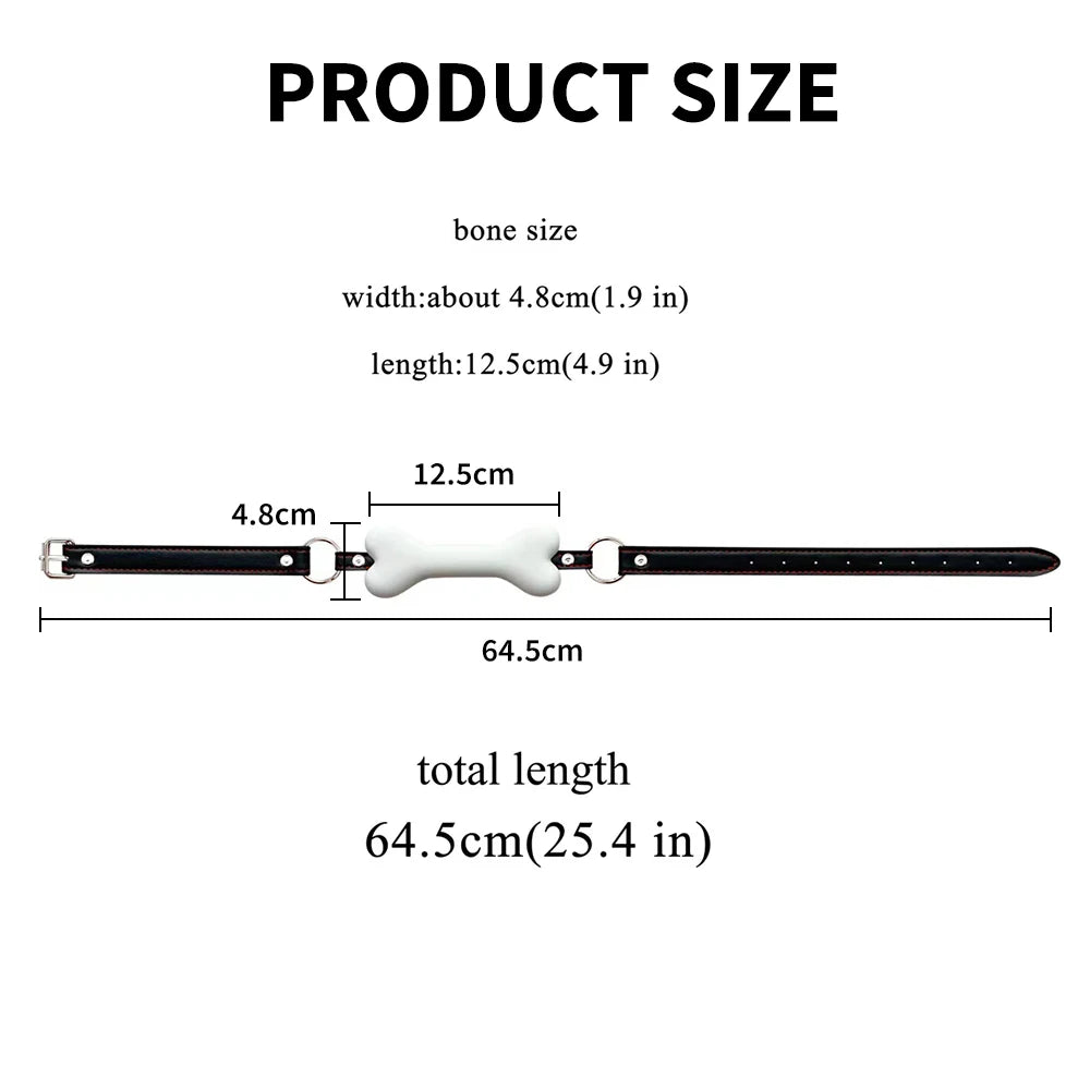 Gag Bouche en Silicone et Cuir PU avec Boucle Ajustable
Dominez avec douceur. Libérez l’animal en elle.