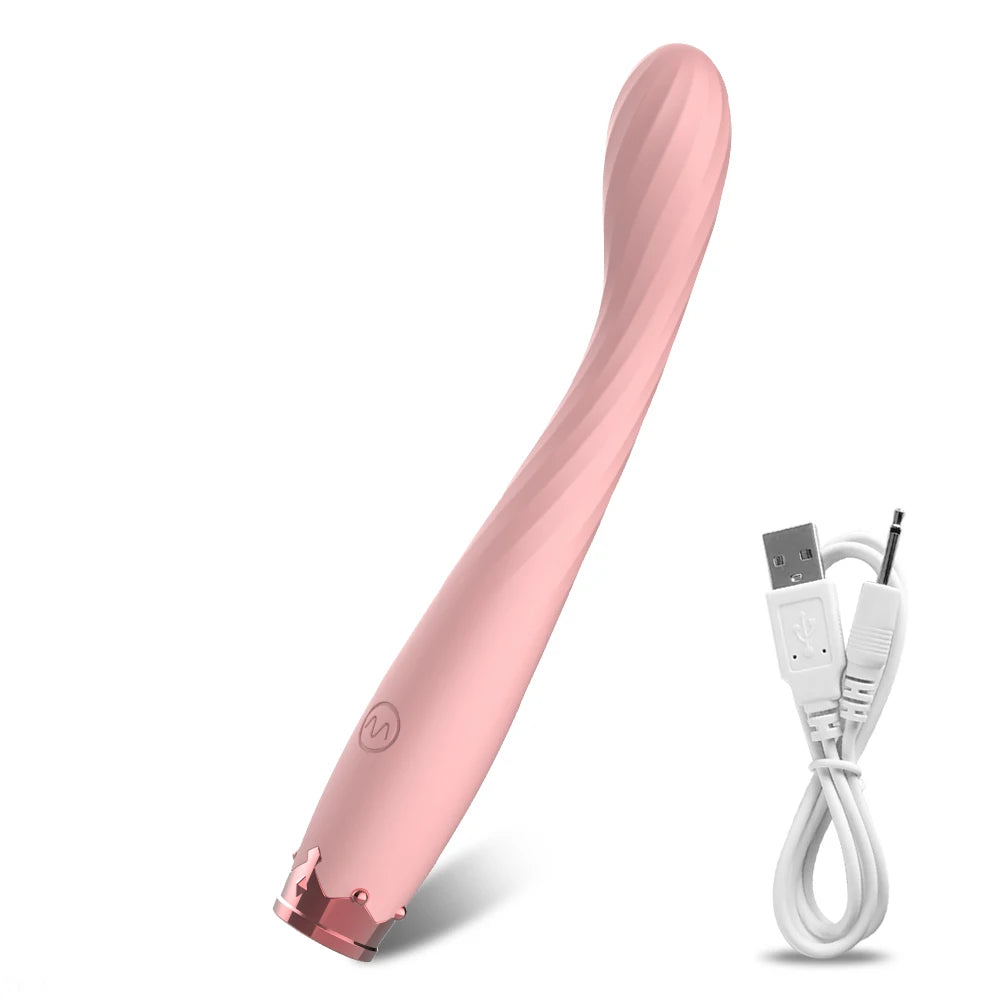 Vibromasseur Doux Multi-Zones – Débutante | Stimulation Clitoris, Tétons & Point G