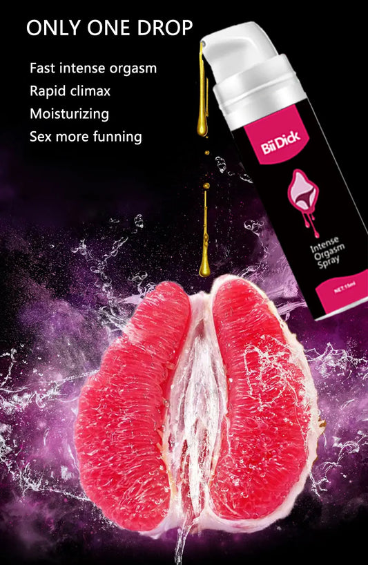 Gel Orgasmique Intense pour Femme - Spray Stimulant et Excitant Libido