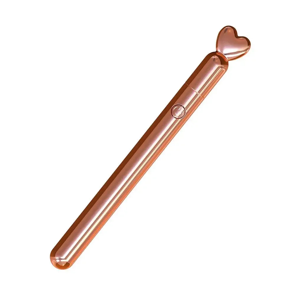 Vibro-Stylo Élégant – Discret, Silencieux & Rechargeable – Design Métal Doré ou Argenté