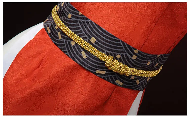 Cosplay Sexy Mai Shiranui – Costume Féminin Inspiré d'Anime | Déguisement Complet + Perruque | Fantaisie, Halloween, Roleplay Adulte