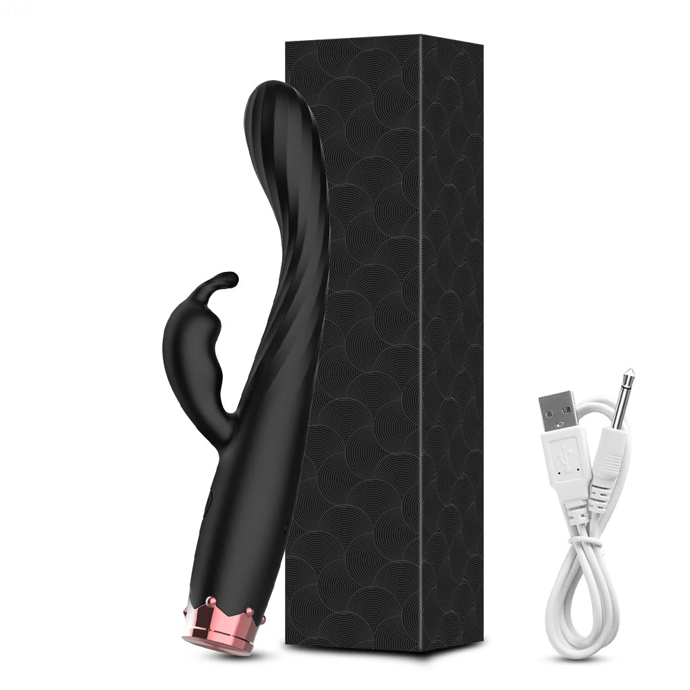 Vibromasseur Doux Multi-Zones – Débutante | Stimulation Clitoris, Tétons & Point G