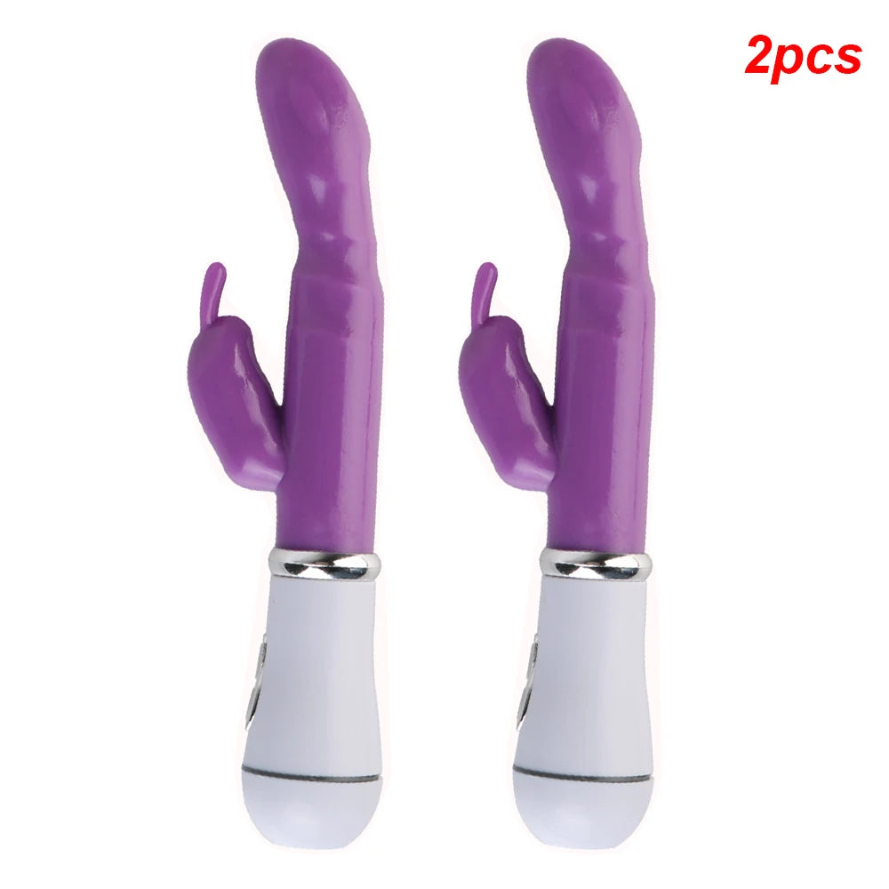 Vibromasseur Rabbit 21 cm – Stimulation Duo Clitoris & Point G! Un orgasme sur commande.