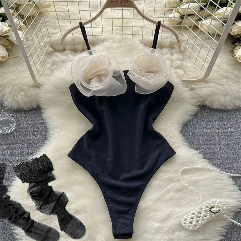 Body Sexy Bunny Girl – Ensemble Clubwear en Similicuir et Dentelle, Cosplay Nocturne Glamour
