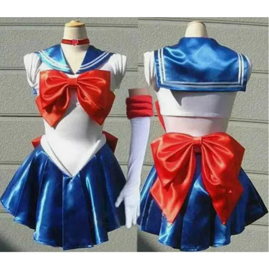 Costume Cosplay Sailor Moon – Robe Sexy de Marin Japonaise pour Femme | Déguisement Fantaisie Haut de Gamme .