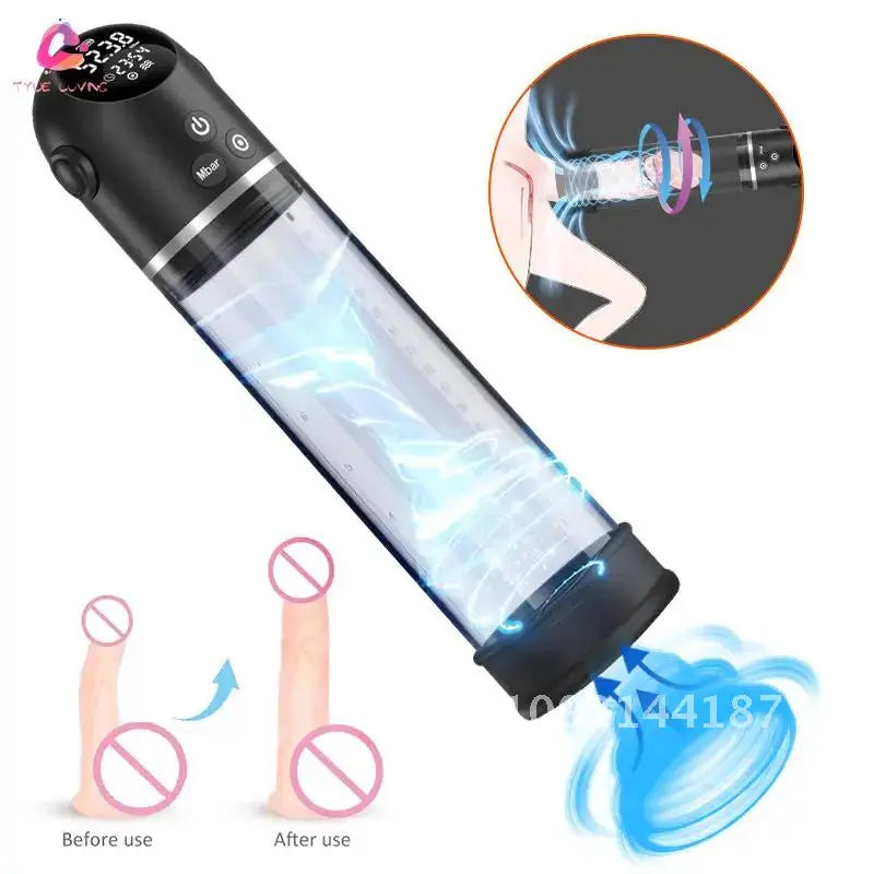 Tyue Loving – Pompe à Érection & Agrandisseur de Pénis Intelligente (4 modes vibrants)
Prenez le pouvoir sur votre performance.
Une solution élégante, discrète et performante pour développer votre confiance intime.