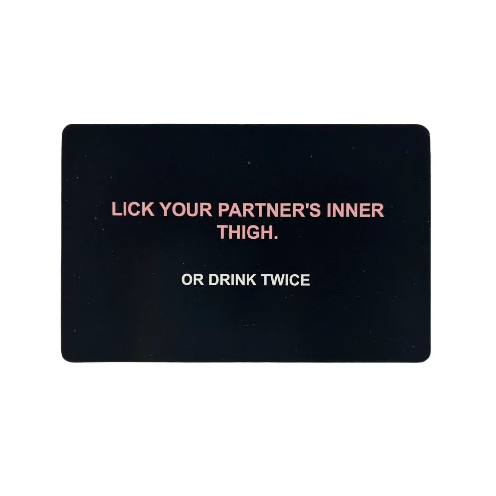 Jeu de Cartes « Drunk Lovers » – Jeu d’alcool coquin pour couples & soirées entre amis