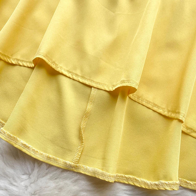 Robe Nuisette Cosplay "Princesse Défendue" – Déguisement Sexy à Épaules Dénudées, Style Blanche-Neige