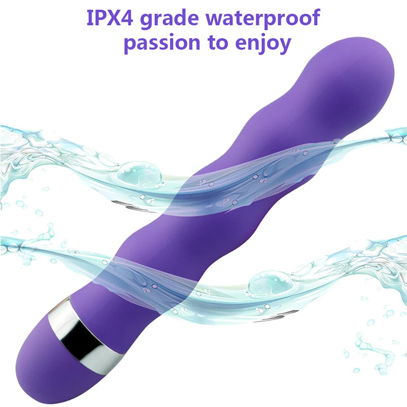 Vibrateur Vague G-Spot & Clito – Silicone Souple Multi-vitesses | Stimulateur Intime Pour Femme – Masturbateur Solo ou Jeux de Couple