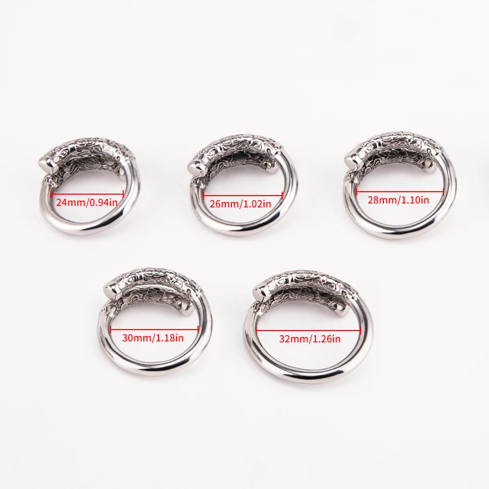 Cockring en Acier Inoxydable – Thor's Grip – Anneau de Gland Premium Retardateur d’Éjaculation