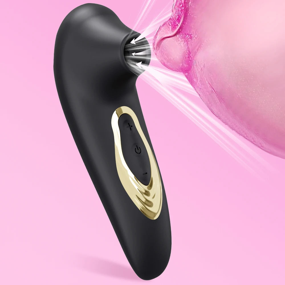 Stimulateur Clitoridien à Succion et Vibrations - Technologie Vacuum 10 Modes - Rechargeable USB