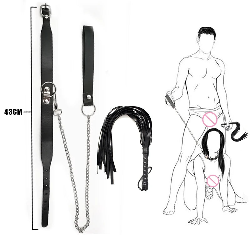 Kit BDSM “Collier & Laisse” – Le Pouvoir dans la Soumission
Explorez vos limites dans le respect et le plaisir partagé.
