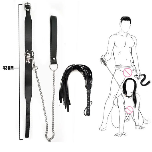 Kit BDSM “Collier & Laisse” – Le Pouvoir dans la Soumission
Explorez vos limites dans le respect et le plaisir partagé.