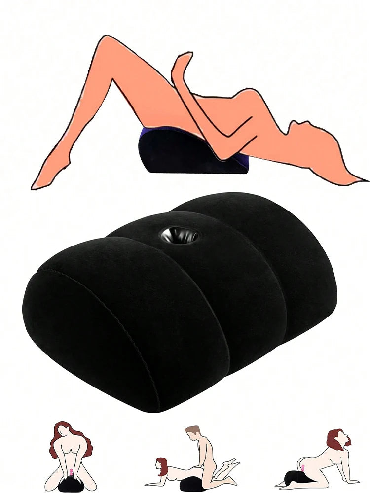 Coussin Sexuel Gonflable ZSYEARTH – Support Wedge pour Positions Érotiques | Mobilier Intime Discret pour Jeux de Couple