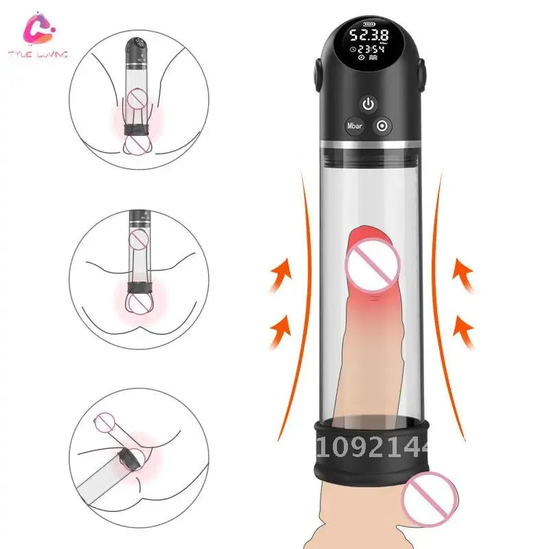 Tyue Loving – Pompe à Érection & Agrandisseur de Pénis Intelligente (4 modes vibrants)
Prenez le pouvoir sur votre performance.
Une solution élégante, discrète et performante pour développer votre confiance intime.