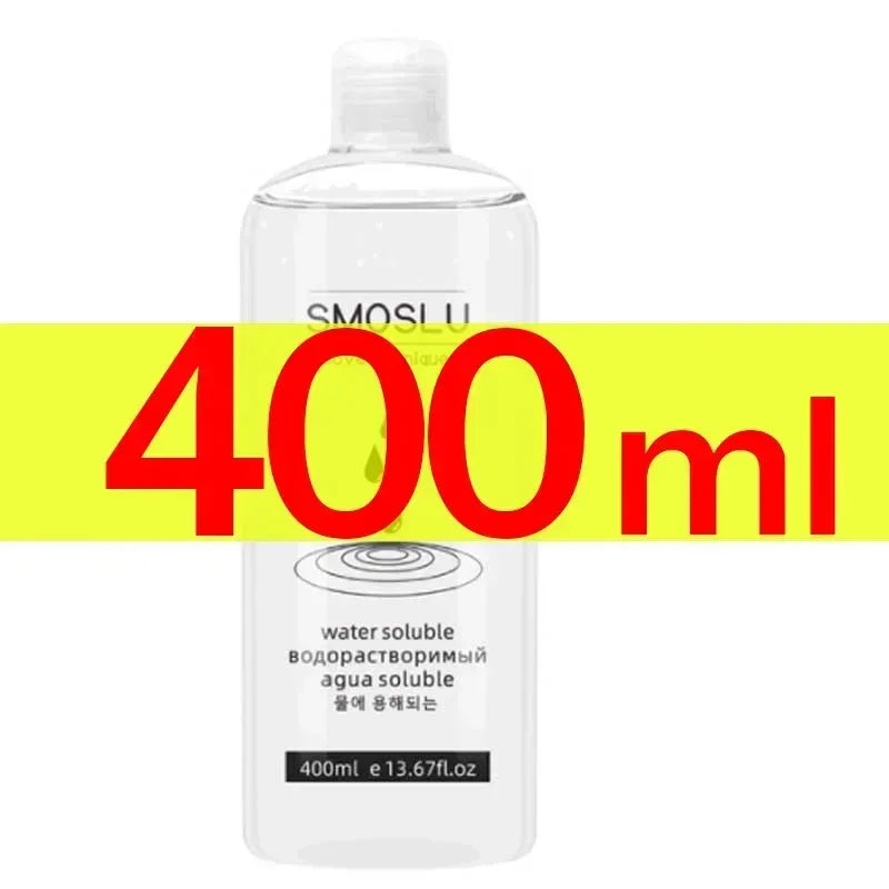 Lubrifiant Eau SMOSLU 400/800ml – Lubrifiant Intime Multi-Zones à Base d’Eau | Usage Anal, Vaginal et Oral