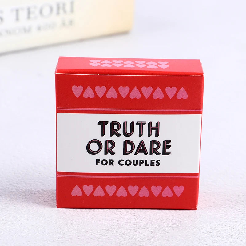 Jeu de Cartes « Truth or Dare – Couples Only » – 51 Défis Épicés pour Soirée Intime ou Date Night
