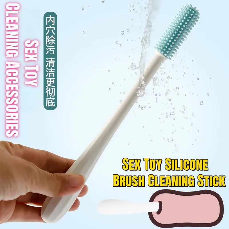 Brosse de Nettoyage en Silicone Réutilisable pour Sextoys – Entretien Profond