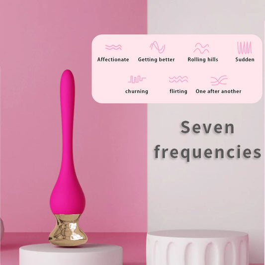 Stimulateur Vibrant Plug & Point G – 9 Modes – Silicone Médical, Compact & Polyvalent