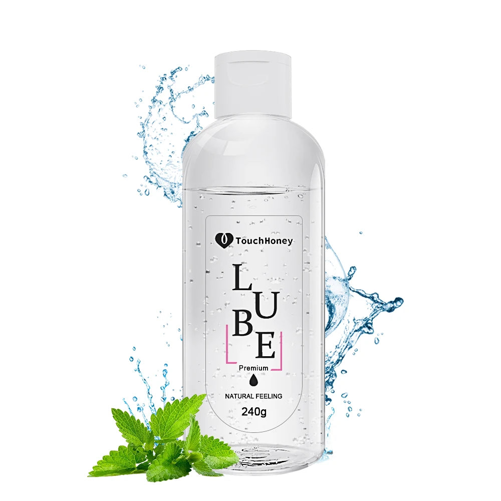 Lubrifiant Intime 240 ml - Gel à Base d’Eau Multi-Usage | Sexe Anal, Oral & Vaginal