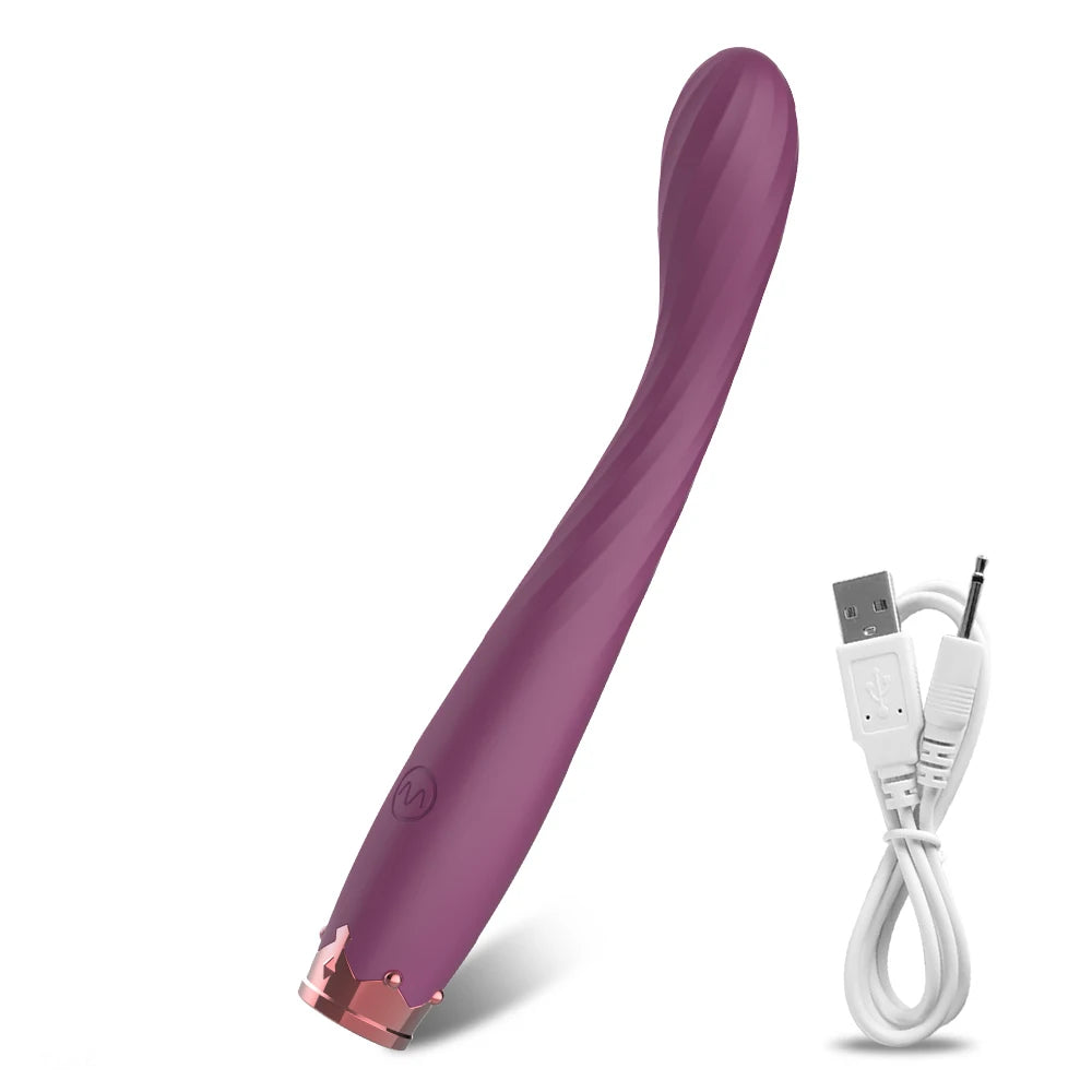 Vibromasseur Doux Multi-Zones – Débutante | Stimulation Clitoris, Tétons & Point G